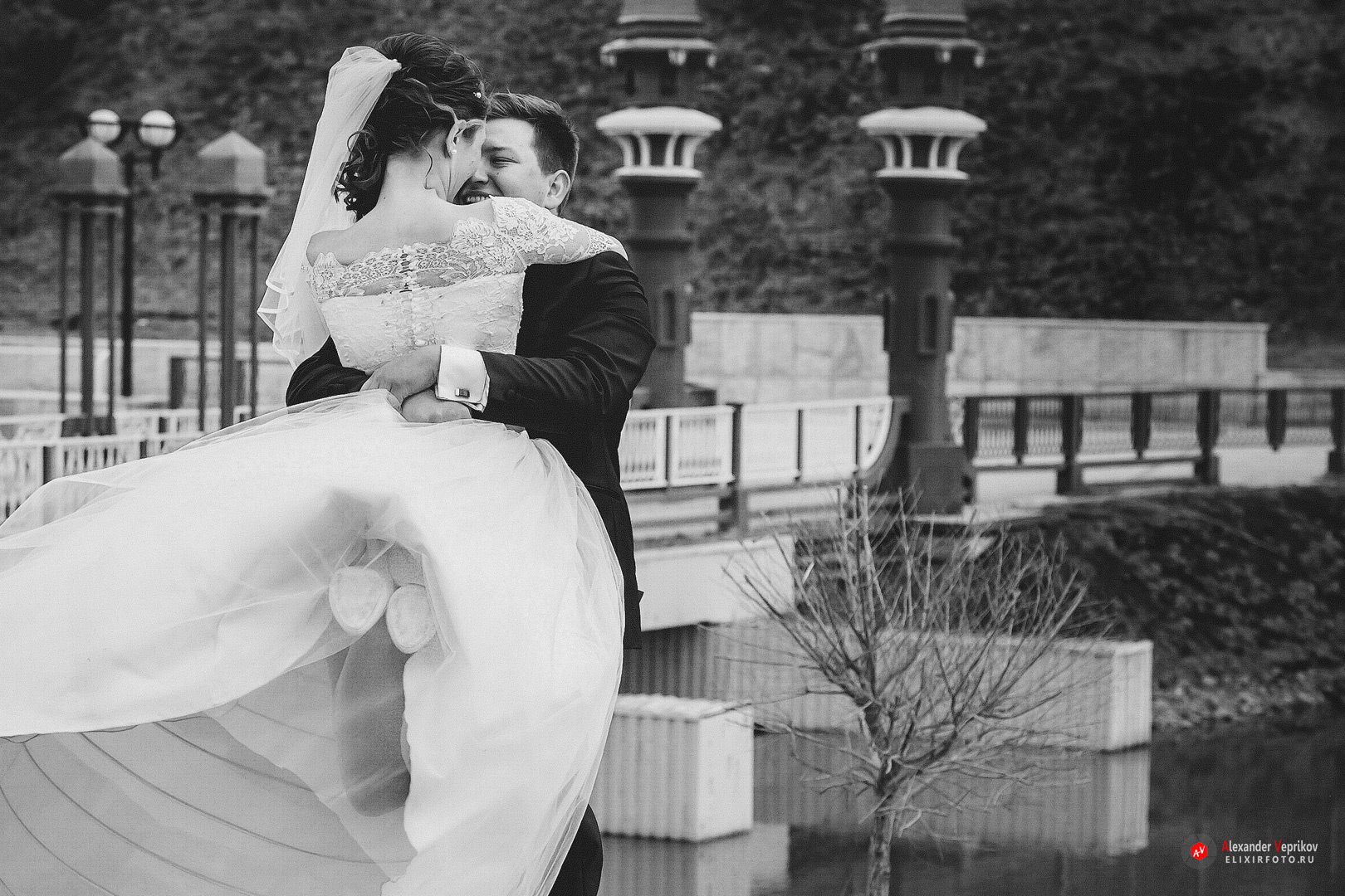 Свадебная фотосъемка черно-белая в Набережных Челнах и Альметьевске